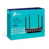 TP-Link Router Gbit Dual Band AC1200 5 porte 4+1 antenne Archer C6