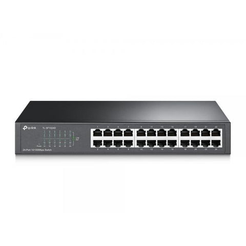TP-LINK SWITCH DESKTOP 24 PORTE 10/100MBPS IN ACCIAIO TL-SF1024D