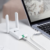 USB 2.0 WiFi N300 2 antenne 1.5m cavo USB TP-Link TL-WN822N
