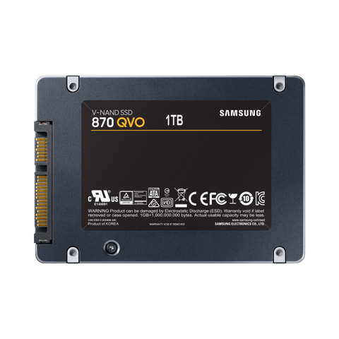 SSD 1000GB SAMSUNG 870 QVO BLACK