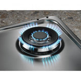 ELECTROLUX EGS6414X PIANO COTTURA A GAS DA INCASSO 4 FUOCHI INOX