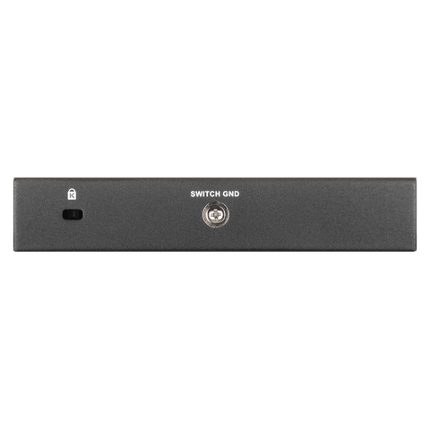 D-Link DGS-1100-05PDV2 switch di rete Gestito Gigabit Ethernet (10/100/1000) Supporto Power over Ethernet (PoE) Nero
