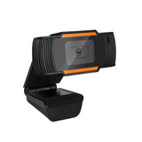 Adesso CyberTrack H2 webcam 640 x 480 Pixel USB 2.0 Nero, Arancione (480P HD USB WEB CAM - CYBERTRACK H2)