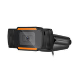Adesso CyberTrack H2 webcam 640 x 480 Pixel USB 2.0 Nero, Arancione (480P HD USB WEB CAM - CYBERTRACK H2)