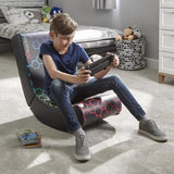 X Rocker Neo Hex Edition Sedia da gioco per console Sedia imbottita tappezzata Nero