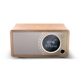 SHARP DR-450(BR) DIGITAL RADIO DESIGN RADIO DIGITALE DAB/DAB+ BLUETOOTH 4.2 POTENZA 3 W FUNZIONE ALLARME IN LEGNO MARRONE CHIARO