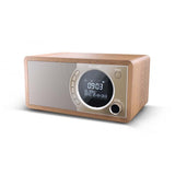SHARP DR-450(BR) DIGITAL RADIO DESIGN RADIO DIGITALE DAB/DAB+ BLUETOOTH 4.2 POTENZA 3 W FUNZIONE ALLARME IN LEGNO MARRONE CHIARO