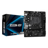Placa base ASROCK B550M-HDV AMD B550 PRESA AM4 Micro ATX 