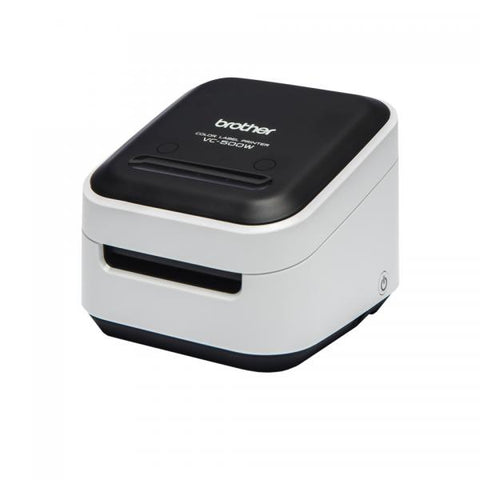 Brother VC-500W stampante per etichette [CD] ZINK [Zero-Ink] A colori 313 x 313 DPI 8 mm/s Con cavo e senza cavo Wi-Fi (VC500WCR FULL-COLOR - LABEL PRINTER)
