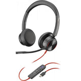 POLY Blackwire 8225 Cuffia Padiglione auricolare Nero