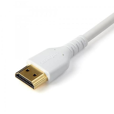 STARTECH CAVO PREMIUM HDMI AD ALTA VELOCITA' 4K 60Hz CON ETHERNET MASCHIO/MASCHIO CON FIBRA ARAMIDICA RINFORZATA 2 MT BIANCO