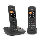 Gigaset C575A Duo Telefono analogico/DECT Identificatore di chiamata Nero (C575A Duo Analog/Dect - Telephone Caller Id Black - Warranty: 12M) - Versione UK