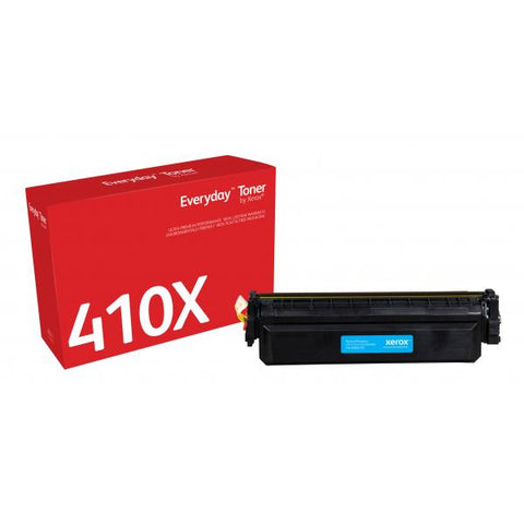 Toner Everyday di Xerox Ciano compatibile con HP 410X [CF411X], Alta capacit (TONER CYAN HP 410X - XEROX EVERYDAY)