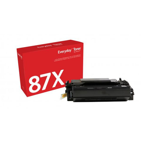 Toner Everyday di Xerox Nero compatibile con HP 87X [CF287X], Alta capacit (TONER BLACK HP 87X - XEROX EVERYDAY)