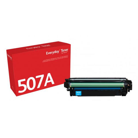 Toner Everyday _OEM_NAME_ Ciano di Xerox compatibile con HP 507A [CE401A], Capacit standard (TONER CYAN HP 507A - XEROX EVERYDAY)