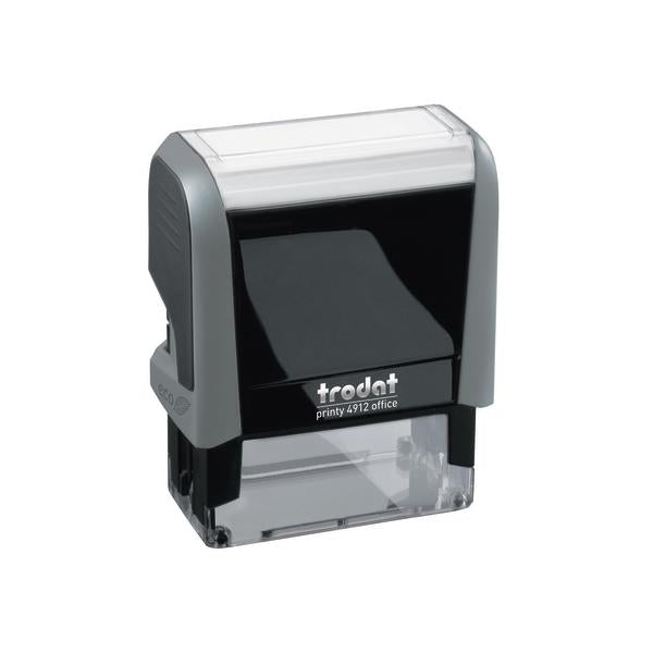 TRODAT PRINTY 4912 PAGATO TIMBRO DI TESTO AUTOINCHIOSTRANTE PIASTRA 18X47 mm