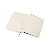 MOLESKINE TACCUINO XL 190X250 mm 192 FOGLI A QUADRETTI 5M COPERTINA MORBIDA CUCITURA FILO REFE CON ELASTICO NERO
