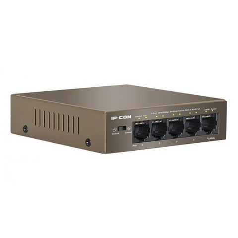 IP-COM 5 PORTE 10/100 SWITCH 4 PORTE POE S1105-4-PWR-H 58W