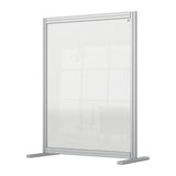 Nobo 1915492 bacheca magnetiche e accessori Gris, Trasparente (Nobo 1915492 Premium Plus Desk Divider 800x1000mm Acrylic) 