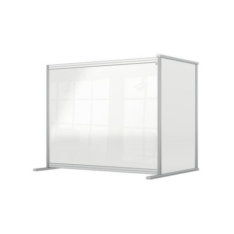 Nobo 1915496 bacheca magnética y accesorios Gris, Trasparente (Nobo 1915496 Premium Plus Desk Divider Extender 1200x1000mm Acrylic) 