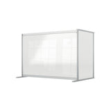 Nobo 1915495 bacheca magnética y accesorios Gris, Trasparente (Nobo 1915495 Premium Plus Desk Divider Extender 1400x1000mm Acrylic) 