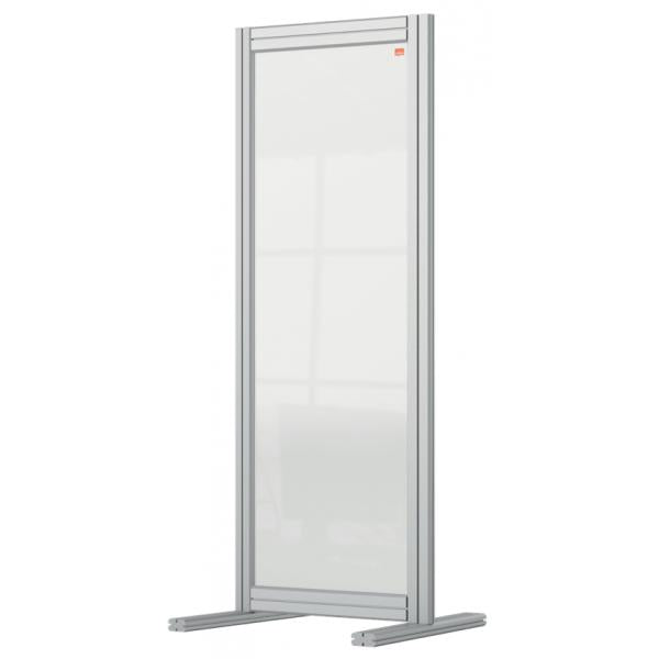 Nobo 1915494 bacheca magnetiche e accessori Grigio, Trasparente (Nobo 1915494 Premium Plus Desk Divider 400x1000mm Acrylic)