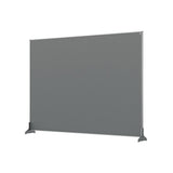 Nobo 1915500 bacheca magnetiche e accessori Grigio (Nobo 1915500 Grey Impression Pro Desk Divider 1400x1000mm)