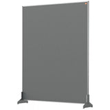 Nobo 1915502 bacheca magnética y accesorios Grigio (Nobo 1915502 Gray Impression Pro Desk Divider 800x1000mm) 