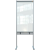 Nobo 1915558 bacheca magnetiche e accessori Grigio, Trasparente (Nobo 1915558 Premium Plus Clear PVC Free Standing Protective Divider Screen 780x2060mm)