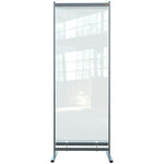Nobo 1915552 bacheca magnetiche e accessori Grigio, Translucent (Nobo 1915552 Premium Plus Clear PVC Free Standing Protective Room Divider Screen 780x2060mm)