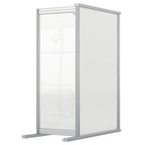Nobo 1915499 bacheca magnetiche e accessori Grigio, Trasparente (Nobo 1915499 Premium Plus Desk Divider Extender 400x1000mm Acrylic)