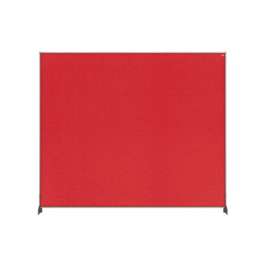 Nobo 1915511 divisore dello spazio di lavoro Divisorio da scrivania 1200 x 1000 mm (Nobo 1915511 Red Impression Pro Desk Divider 1200x1000mm)