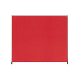 Nobo 1915511 divisore dello spazio di lavoro Divisorio da scrivania 1200 x 1000 mm (Nobo 1915511 Red Impression Pro Desk Divider 1200x1000mm)