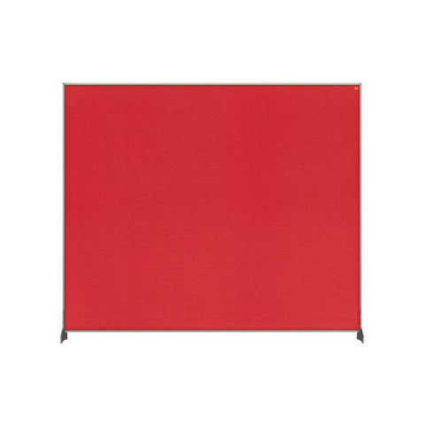 Nobo 1915511 divisor del espacio de trabajo Divisorio de escritura 1200 x 1000 mm (Nobo 1915511 Red Impression Pro Desk Divider 1200x1000mm) 