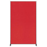 Nobo 1915513 divisore dello spazio di lavoro Divisorio da scrivania 600 x 1000 mm (Nobo 1915513 Red Impression Pro Desk Divider 600x1000mm)