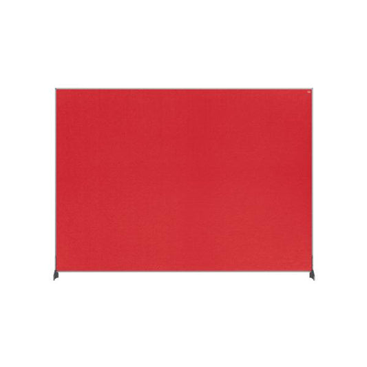 Nobo 1915510 divisore dello spazio di lavoro Divisorio da scrivania 1400 x 1000 mm (Nobo 1915510 Red Impression Pro Desk Divider 1400x1000mm)