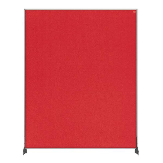 Nobo 1915512 divisore dello spazio di lavoro Divisorio da scrivania 800 x 1000 mm (Nobo 1915512 Red Impression Pro Desk Divider 800x1000mm)