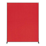 Nobo 1915512 divisore dello spazio di lavoro Divisorio da scrivania 800 x 1000 mm (Nobo 1915512 Red Impression Pro Desk Divider 800x1000mm)