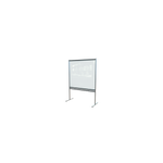 Nobo 1915551 bacheca magnetiche e accessori Grigio, Trasparente (Nobo 1915551 Premium Plus Clear PVC Free Standing Protective Divider Screen 1480x2060mm)