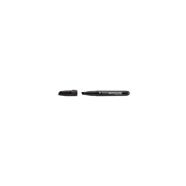 TRATTO REDIMARK MARCATORE PERMANENTE NERO PUNTA A SCALPELLO 4/6.50 mm CONF 12 Pz.