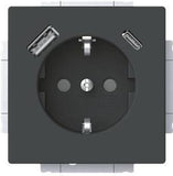 Busch-Jaeger SCHUKO Steckdose USB-A+C 20 EUCB2USBAC-885 (2CKA002011A6312)