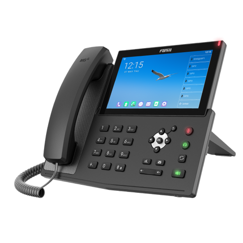 Fanvil X7A telefono IP Nero 20 linee LCD Wi-Fi