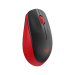 MOUSE LOGITECH "Wireless Mouse M190 " USB 1000 dpi 3 PULSANTI ROSSO 910-005908