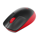 MOUSE LOGITECH "Wireless Mouse M190 " USB 1000 dpi 3 PULSANTI ROSSO 910-005908