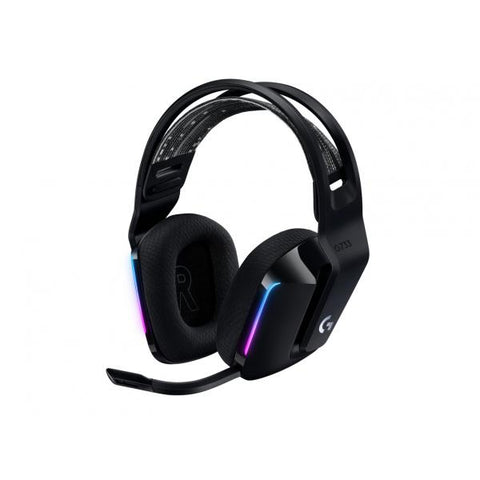 Auricolari con Microfono Gaming Logitech G733 Lightspeed Headset Nero