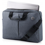 HP VALUE 15,6 POLLICI BORSA A TRACOLLA PER NOTEBOOK DA 15.6" IN NYLON-TESSUTO GRIGIO/NERO