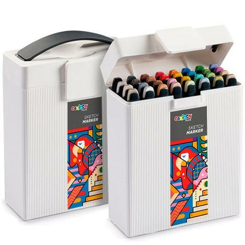 Set di Pennarelli Carioca PLUS SKETCH MARKER Multicolore 32 Pezzi (8 Unità)
