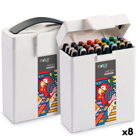 Set di Pennarelli Carioca PLUS SKETCH MARKER Multicolore 32 Pezzi (8 Unità)