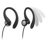 PHILIPS AURICOLARI CON ARCHETTO SPORTIVI CON FILO MICROFONO INCORPORATO JACK 3.5 mm NERO