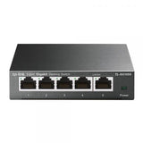TP-LINK TL-SG105S SWITCH 5 PORTE GIGABIT ETHERNET NON GESTITO IN METALLO DESKTOP NERO